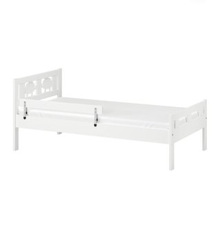 Estructura de Cama Infantil Blanca