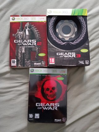 Trilogía Gears of War Edición Limitada Xbox 360