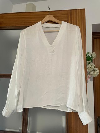 Blusa Sfera Blanca Talla M