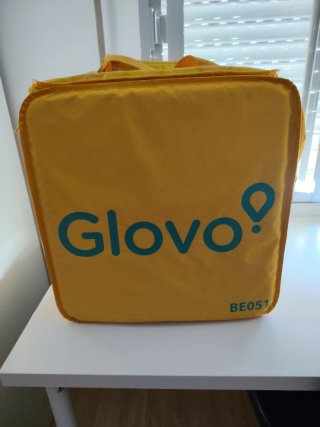 Mochila Térmica Glovo Amarilla