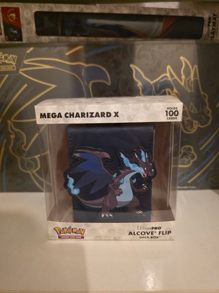 Alcove Flip Deck Box Charizard X Ultra-PRO