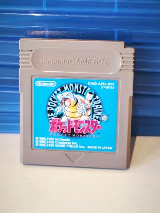 Pokemon azul Blastoise Jpn game boy