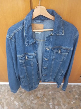 Chaqueta vaquera Pull&Bear azul
