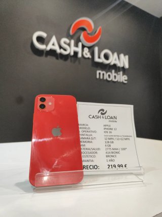 iPhone 12 128GB Rojo