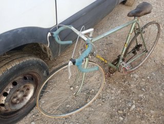 Bicicleta de carretera clásica
