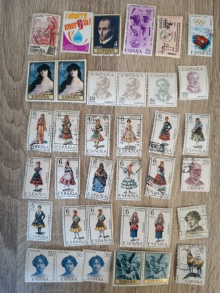 Lote de Sellos Antiguos España