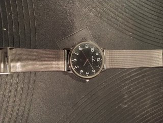 Reloj Nowley Plateado y Negro