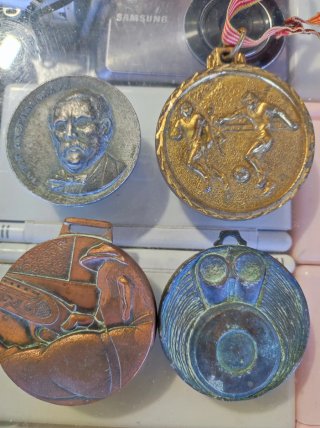 Lote de 4 Medallas Antiguas