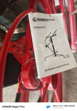 Elevador de Placas de Yeso Eberth