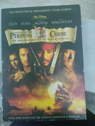 DVD Piratas del Caribe: La Maldición de la Perla