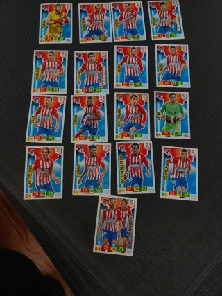 Lote 15 Cromos Adrenalyn XL 2018-19 Atleti