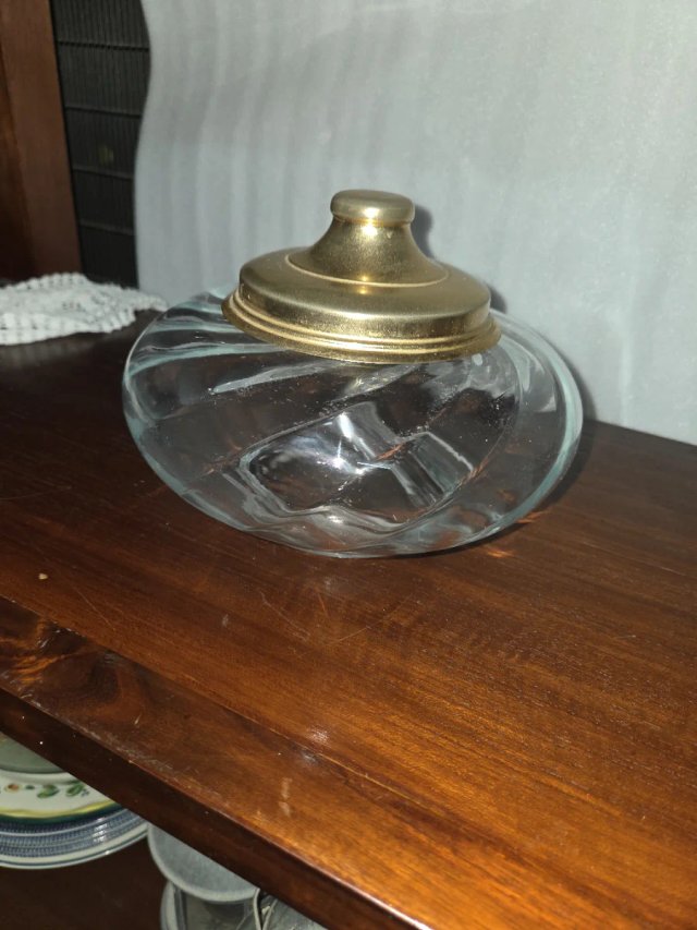 Bombonera o Joyero de Cristal