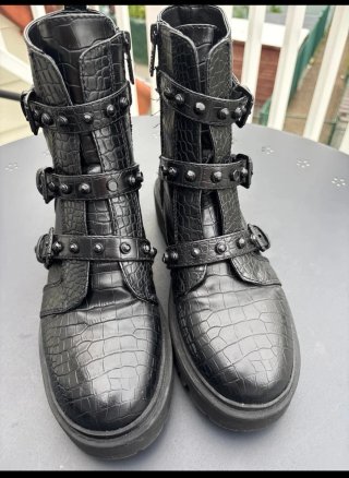 Botines Guess Ocea2 Negros