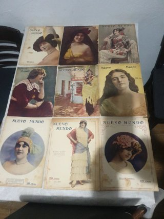 9 revistas nuevo mundo 1914