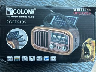 Radio Solar Golon RX-BT628S