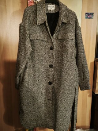 Cappotto NA-KD grigio