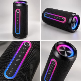 Altavoz Bluetooth M10 con luces LED RGB | Nuevo