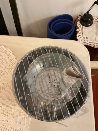 Barbacoa de Cubo Metálica