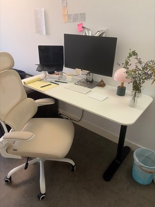 Escritorio Blanco Minimalista
