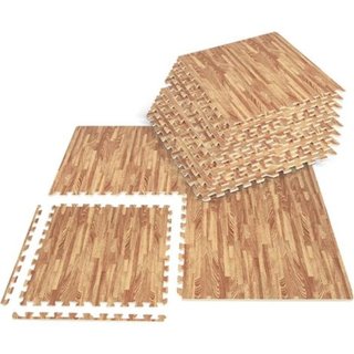 Pack 12 Losetas de suelo EVA COSTWAY 61×61 cm