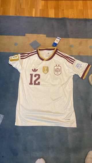 Camiseta España Mundial 2026 Pedro Porro 12 adidas