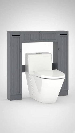 Mueble de baño sobre WC COSTWAY BA7920GR