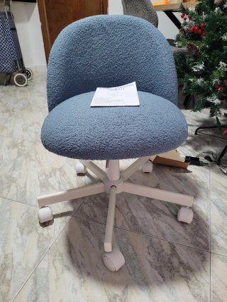 Silla de escritorio azul