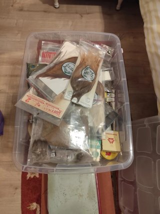 Materiales para montaje de moscas