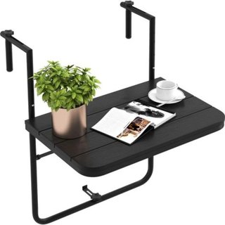 Mesa colgante balcón COSTWAY NP11099BK-EU plegable