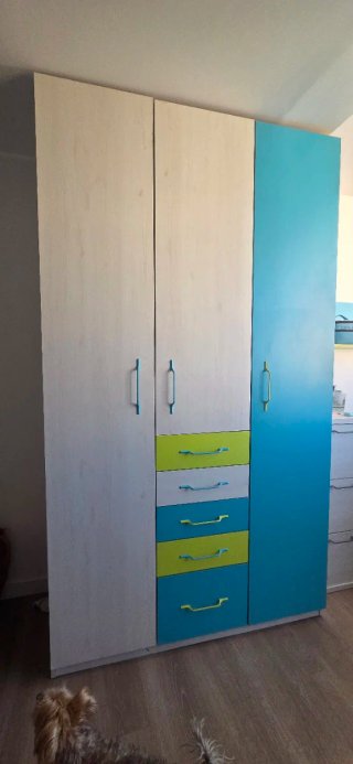 Armario Ropero de 3 Puertas