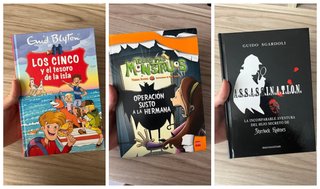 Pack 3 novelas juveniles (Los Cinco y más)