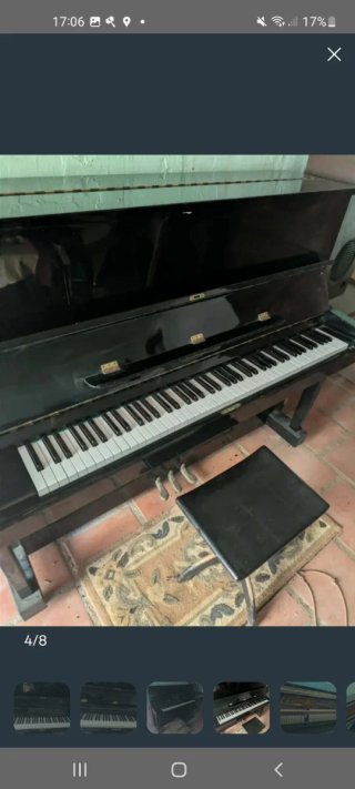 Piano Vertical Atlas Negro. Offerta serio porfa