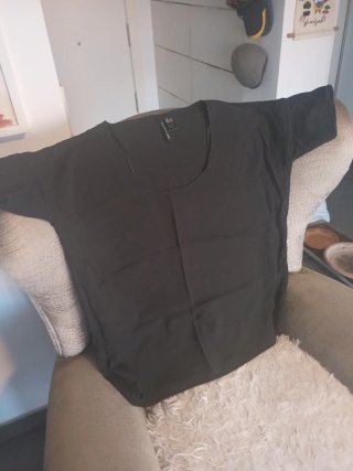 Camiseta Negra MNG Talla s