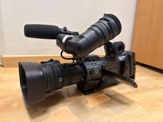 Cámara de vídeo profesional JVC GY-HM850E ProHD