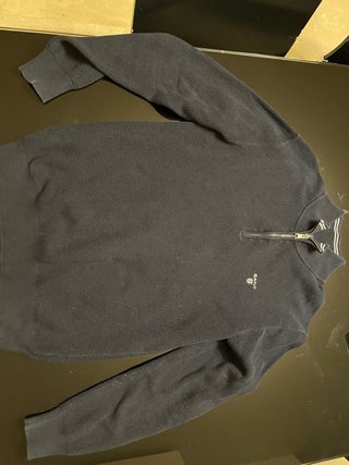 Jersey Gant Azul con Cremallera