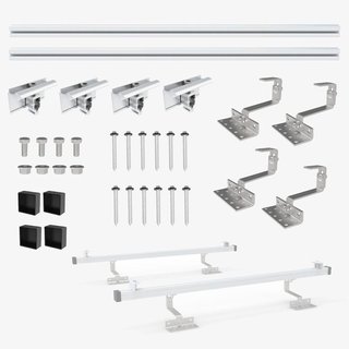 Nuasol Kit Montaje Tejado 1 Módulo