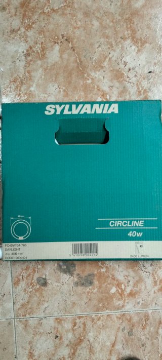 Tubo Fluorescente Circular Sylvania 40W