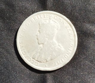Moneda 1 Florín Australia 1922 Plata