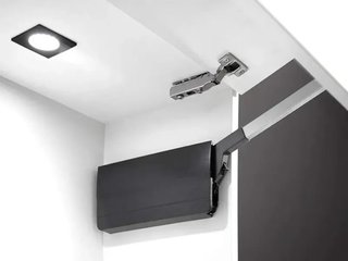 Emuca Compás para puertas elevables dobles