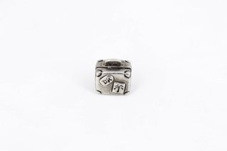 Charm de plata 925 forma de maleta. Ref:039-03-01064