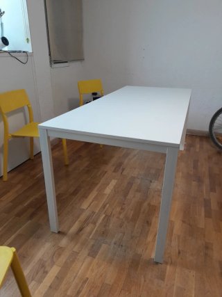 Mesa Rectangular Blanca ikea