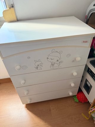 Mueble Bañera Cambiador para Bebé