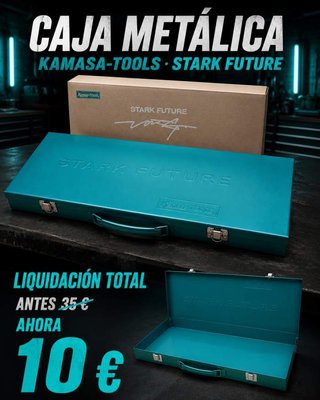 MALETÍN METÁLICO MULTIUSOS CON CIERRES