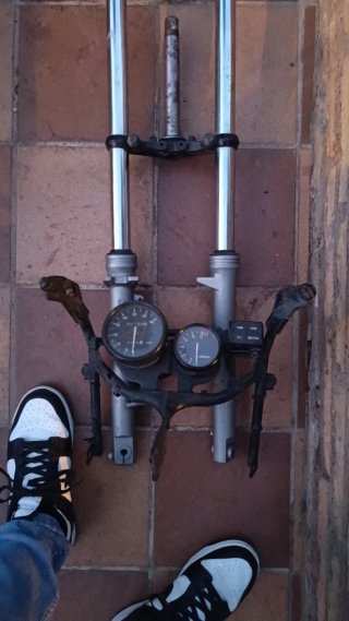 Marcador y Araña Yamaha TZR 80