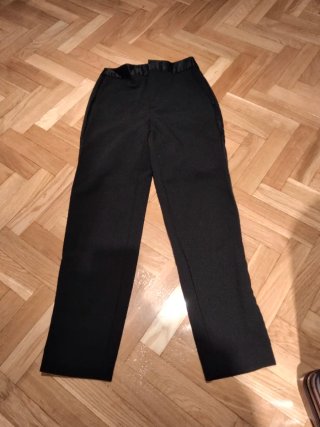Pantalón Mujer Zara Negro Talla S