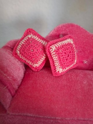 2 Cojines para Casa de Muñecas