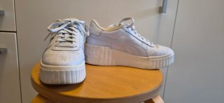 Zapatillas Puma Cali Wedge Azul