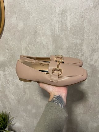 Mocasines talla 38 rosas nuevos!!