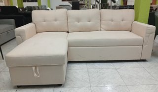 Sofá Cama Perry. Arcón, Chaiselong. CÓMODO. OFERTA