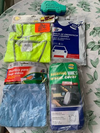 Lote productos para coche.